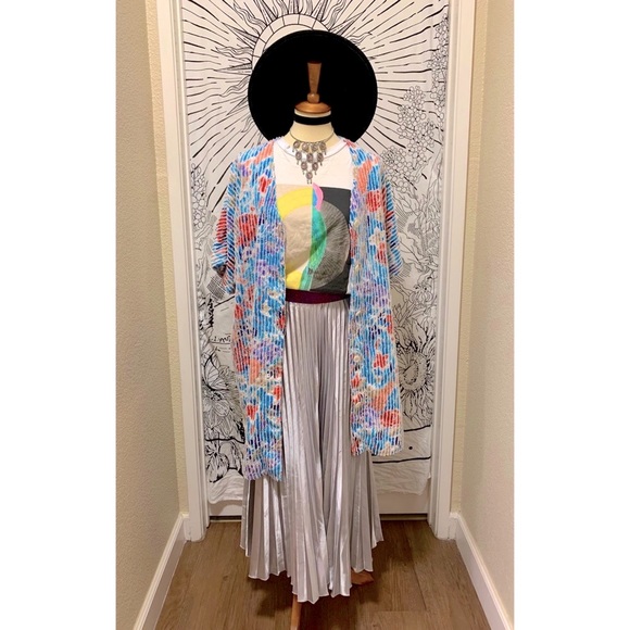 🌈 Gorgeous Vintage artistic cardigan - Picture 9 of 11